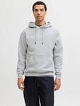 Jack & Jones "JJEBRADLEY SWEAT HOOD NOOS", Materialmix, relaxed fit