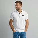 Poloshirt PME LEGEND, Herren, Gr. S (44/46), wei&szlig;, Web, Obermaterial: 95% Baumwolle,