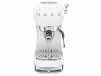 Smeg Espressomaschine ECF02WHEU Espresso-Kaffeemaschine weiß 50`s Style