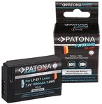 Patona Platinum Akku f&uuml;r Canon LP-E17 Kamera-Akku LP-E17 1000 mAh, Akku mit...