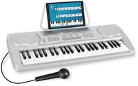 McGrey Home-Keyboard BK-4910 Einsteigerkeyboard mit 49 Tasten (2-St., inkl. Mikrofon