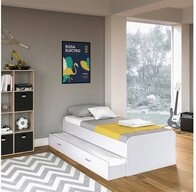 VitaliSpa&reg; Kinderbett Enzo, Wei&szlig;, 90x200 cm (1-tlg)