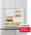 Hanseatic Einbauk&uuml;hlschrank HEKS8854GD, 87,5 cm hoch, 54 cm breit, inkl. 3...
