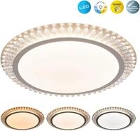 n&auml;ve LED Deckenleuchte Madison, CCT - &uuml;ber Fernbedienung, Dimmfunktion,