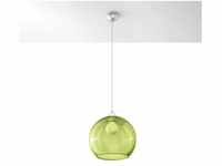 Sollux Pendelleuchte Ball 30cm grün