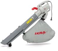 ikra GmbH Elektro-Laubbl&auml;ser IBV 3000, 3in1 Ger&auml;t, bis 240km/h Blaskraft, inkl. 45