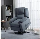 HOMCOM Relaxsessel mit Liegefunktion, mit Fernbedienung (Fernsehsessel, 1-St.,