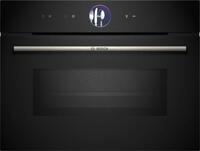 BOSCH Einbau-Mikrowelle CMG7761B1, Grill, Ober-/Unterhitze, Hei&szlig;luft, 45 l,