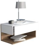 VCM Nachttisch Usal XL 60 30x60x32cm (1-St), Nachtschrank, Wandschublade,...