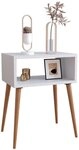 VCM Nachttisch Singol M 57x45x30cm (1-St), Nachtschrank, Beistelltisch,...