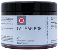 Quintessence Cal-Mag-Bor &ndash; Calcium, Magnesium & Bor in Citratform - 360 g...