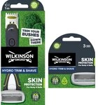 Wilkinson Rasierklingen Hydro trim & Shave, 4-tlg.