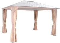 KONIFERA Pavillonseitenteil, f&uuml;r Pavillon &raquo;Holzoptik&laquo;, BxT: 300x365 cm