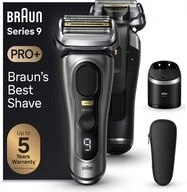 Braun Elektrorasierer 218221 Wet&Dry Series 9 Rasierer Grau