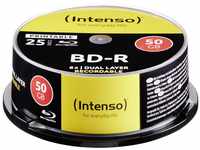 Intenso DVD-Rohling INTENSO BluRay 25er Spindel 6x 50GB printable