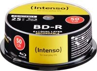 Intenso Blu-ray-Rohling 25 Rohlinge Blu-ray BD-R Dual Layer full printable 50GB...