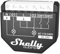 Shelly UP-Relais max. 16A, 2 Kan&auml;le, Messfunktion, Z-Wave Shelly_W_2PM