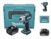 Makita Schlagschrauber DTS 141 G1J Akku Impulsschrauber 18 V 40 Nm 1/4"...