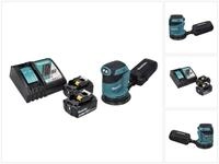Makita Akku-Exzenterschleifer DBO 180 RM Akku Exzenterschleifer 18 V 125 mm +...