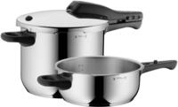 WMF Schnellkochtopf Perfect One Pot, Dampfkochtopf 6,5l + 3l, gro&szlig;es Kochsignal,