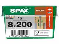 SPAX Holzbauschraube Spax Holzbauschrauben 8.0 x 200 mm TX 40 - 16 Stk.