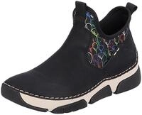 Rieker Schlupfboots mit buntem Aufdruck