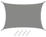 AMANKA Sonnensegel mit UV Schutz - 5 x 3 m Wasserdicht - Sonnenschutz f&uuml;r...