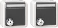 GIRA Klemmen Gira Set 2x SCHUKO KD Schloss 456030