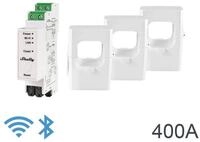 Shelly Solarmodul Shelly Pro 3EM - 400A Strommessger&auml;t WLAN Bluetooth, (4-St),