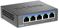 D-Link DMS-105/E 5-Port Switch Netzwerk-Switch (Multi-Gigabit Unmanaged)