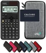 CASIO Taschenrechner fx-991DE CW ClassWiz inkl. WYNGS Schutztasche Hellgrau