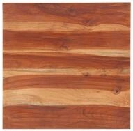 vidaXL Tischplatte Tischplatte Massivholz 25-27 mm 60x60 cm (1 St)