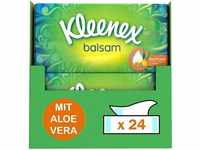 KLEENEX Papiertaschentücher Balsam Taschentücher-Box, Aloe Vera & Calendula