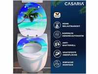 Casaria Toilettendeckel mit Absenkautomatik MDF (108588)