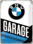 Nostalgic-Art Metallschild Blechschild 30 x 40 cm - BMW - BMW Garage