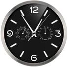OPTUS Wanduhr OPTUS MyTime DCF Thermo-/Hygro-Wanduhr 25 cm