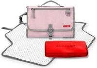 Skip Hop Wickeltasche Pronto Heather, Pink Heather, Rosa/Grau, Windeltasche,