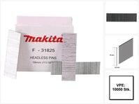 Makita Nagel Stifte Pins 18 x 0,6 mm 10000 St&uuml;ck (F-31825) f&uuml;r Akku Pintacker