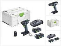 FESTOOL Akku-Schrauber TXS 18-Basic Akku Bohrschrauber 18 V 40 Nm Brushless +...