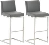 CLP Barhocker Paros Kunstleder (Set, 2 St., 2er), mit Kunstlederbezug, bis 240...
