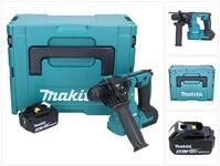 Makita Akku-Bohrhammer DHR 183 M1J Akku Bohrhammer 18 V 1,7 J SDS plus Brushless + 1x