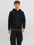 Jack & Jones Kapuzensweatjacke JJEBRADLEY mit Kapuze, ideal f&uuml;r kalte...