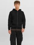 Kapuzensweatjacke JACK & JONES "JJEBRADLEY mit Kapuze, ideal f&uuml;r kalte Jahreszeit",
