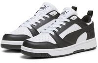 PUMA REBOUND V6 LO JR Sneaker mit Schn&uuml;rverschluss, d&auml;mpfendes Fu&szlig;bett, aus