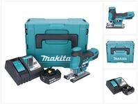 Makita Kompakt-Handkreiss&auml;ge DJV 185 RT1J Akku Pendelhubstichs&auml;ge 18 V Brushless +