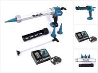 Makita Akku-Kartuschenpistole DCG 180 RF1X 18 V 300 / 600 ml + 1x Akku 3,0 Ah +