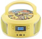 Cyberlux CL-950 tragbarer CD-Player (CD, Kinder CD Player tragbar, Boombox,...