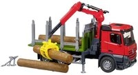 Bruder&reg; Spielzeug-LKW MB Arocs Holztr.sp.-LKW,Kran,Greif.,Ho 3669