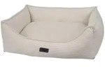 Tierbett Komfortbett eckig "KAMBA" beige 60 cm x 75 cm