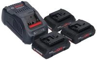 Bosch Professional Starter Set 18 V 3x ProCORE Akku 4,0 Ah Akkupacks